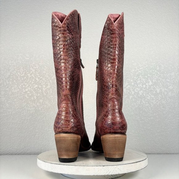 NEW Junk Gypsy Lane Desert Highway Pink Western Boots - Picture 3 of 10
